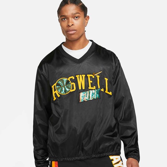 Nike Roswell Rayguns Basketball Warm Up LS Shirt - Picture 1 of 7
